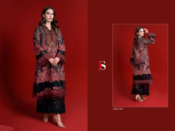 Deepsy Firdous Solitaire Vol 2 Cotton Pakistani Salwar Suits Collection